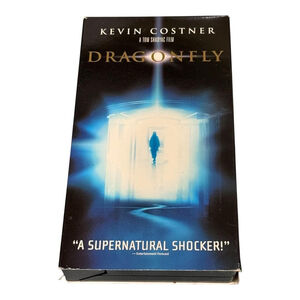 Vintage Dragonfly VHS Tape Kevin Costner 2002 Supernatural Thriller Universal